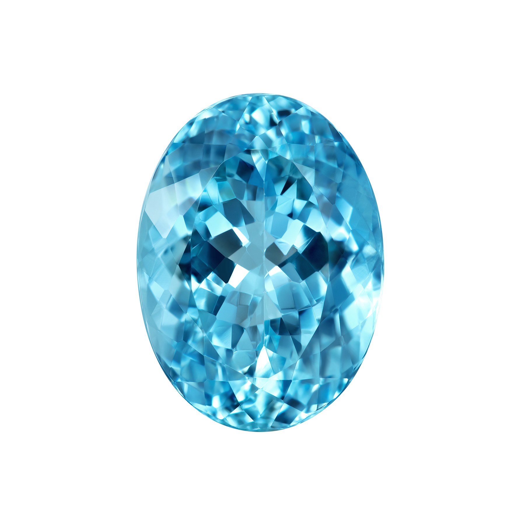 Аквамарин, Овал, 7,99 ct