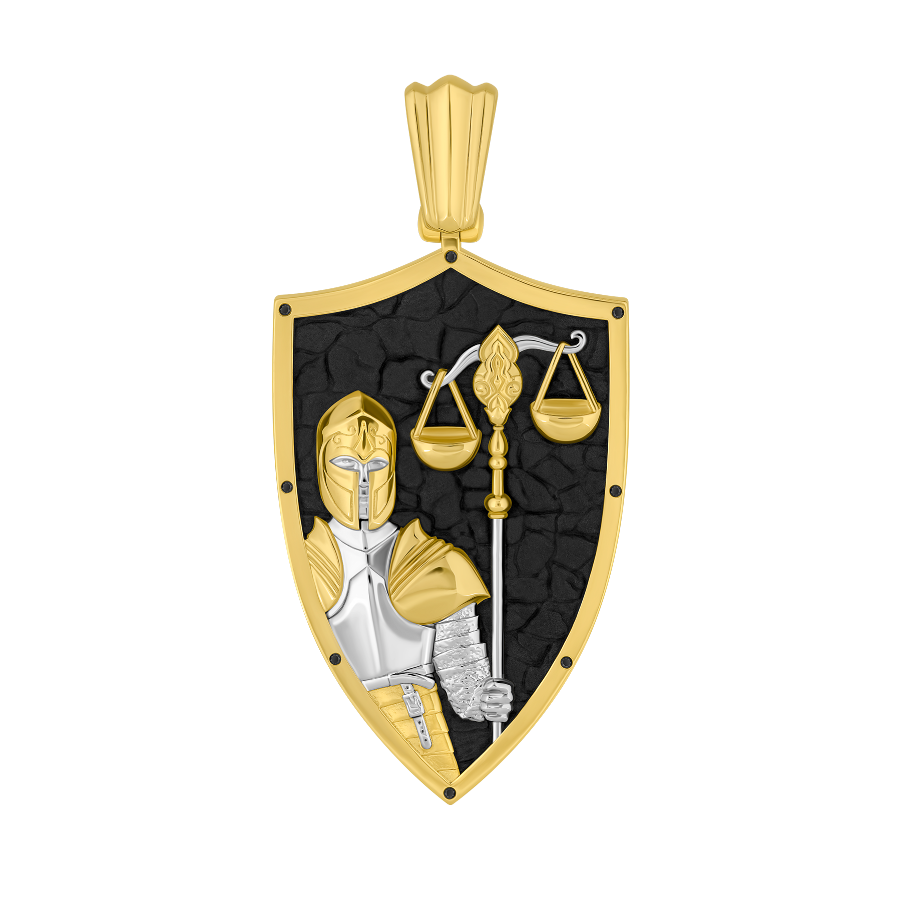 Нагрудный знак с бриллиантами желтое и белое золото, н.керамика