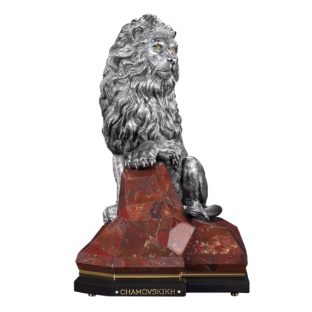Настольная скульптура «Лев» 1