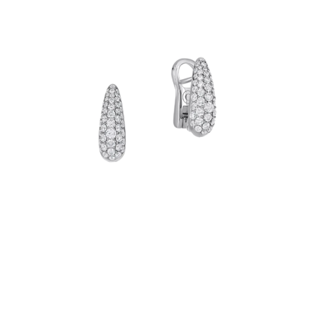 Серьги с сапфирами и бриллиантами, белое золото, н.керамика 3