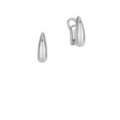 Серьги с рубинами и бриллиантами, белое золото