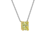 Колье с бриллиантами, белое золото