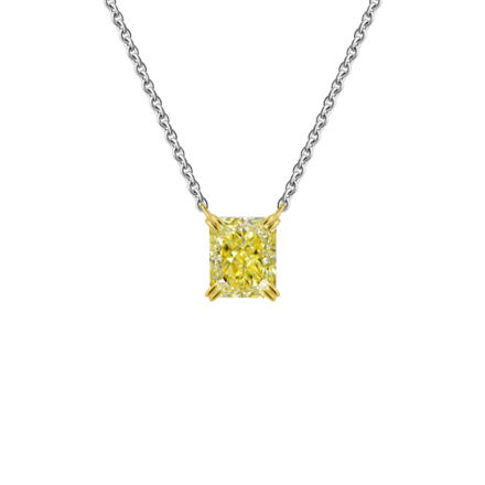 Колье с бриллиантами, белое золото 1