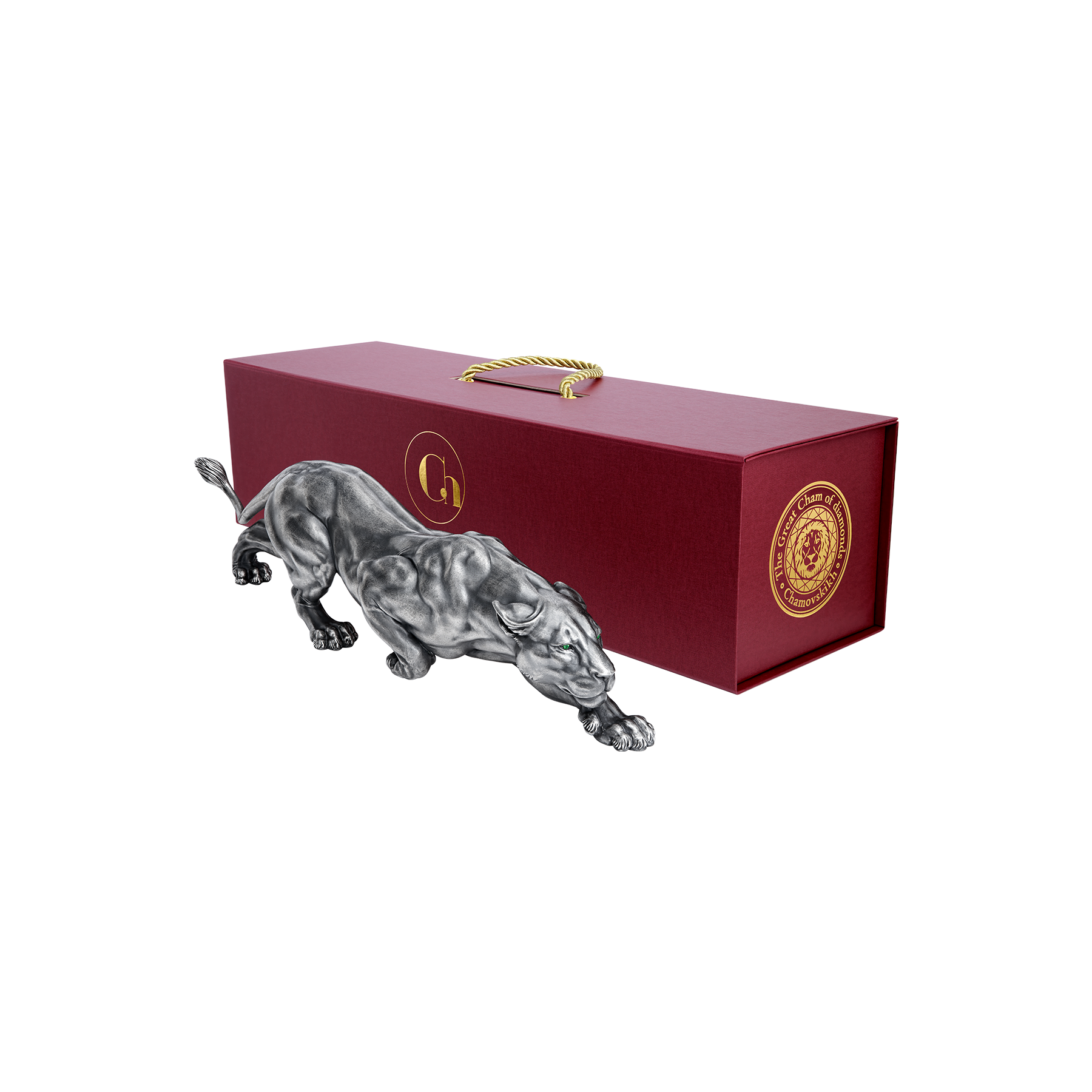 Настольная скульптура «Львица малая»