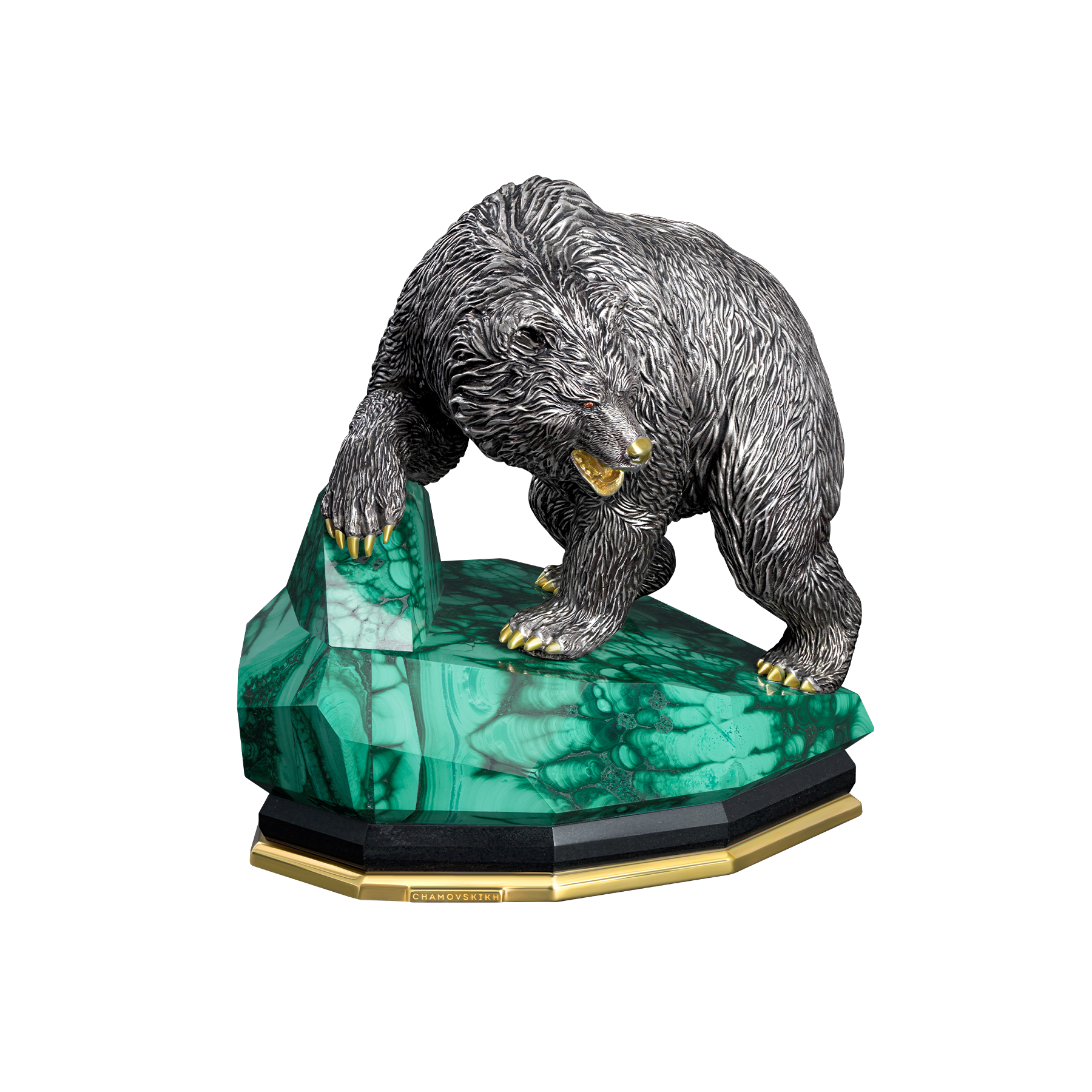 Настольная скульптура «Медведь»