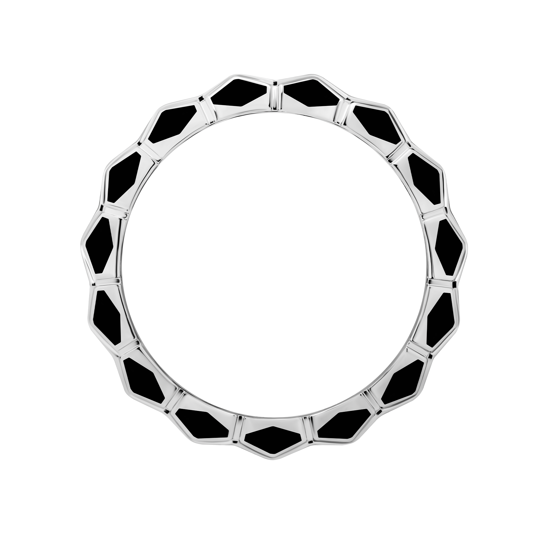 Кольцо с бриллиантами, белое золото