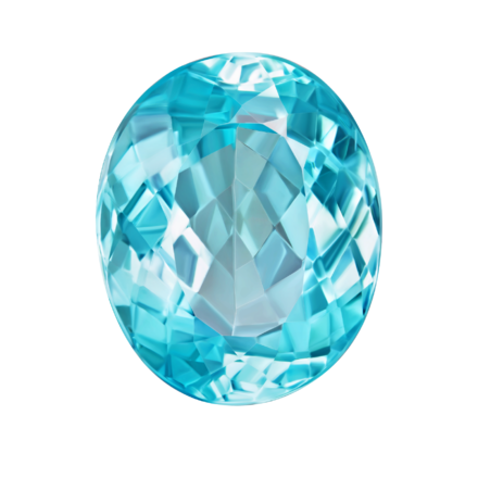 Турмалин Параиба, Овал, 4,73ct 1