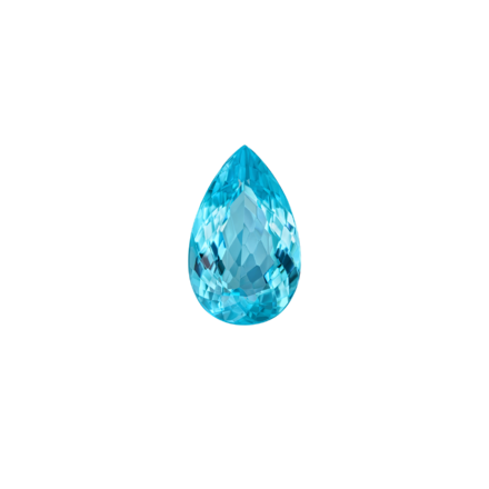 Турмалин Параиба, Груша, 4.22ct 1