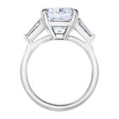 Кольцо с бриллиантами, платина