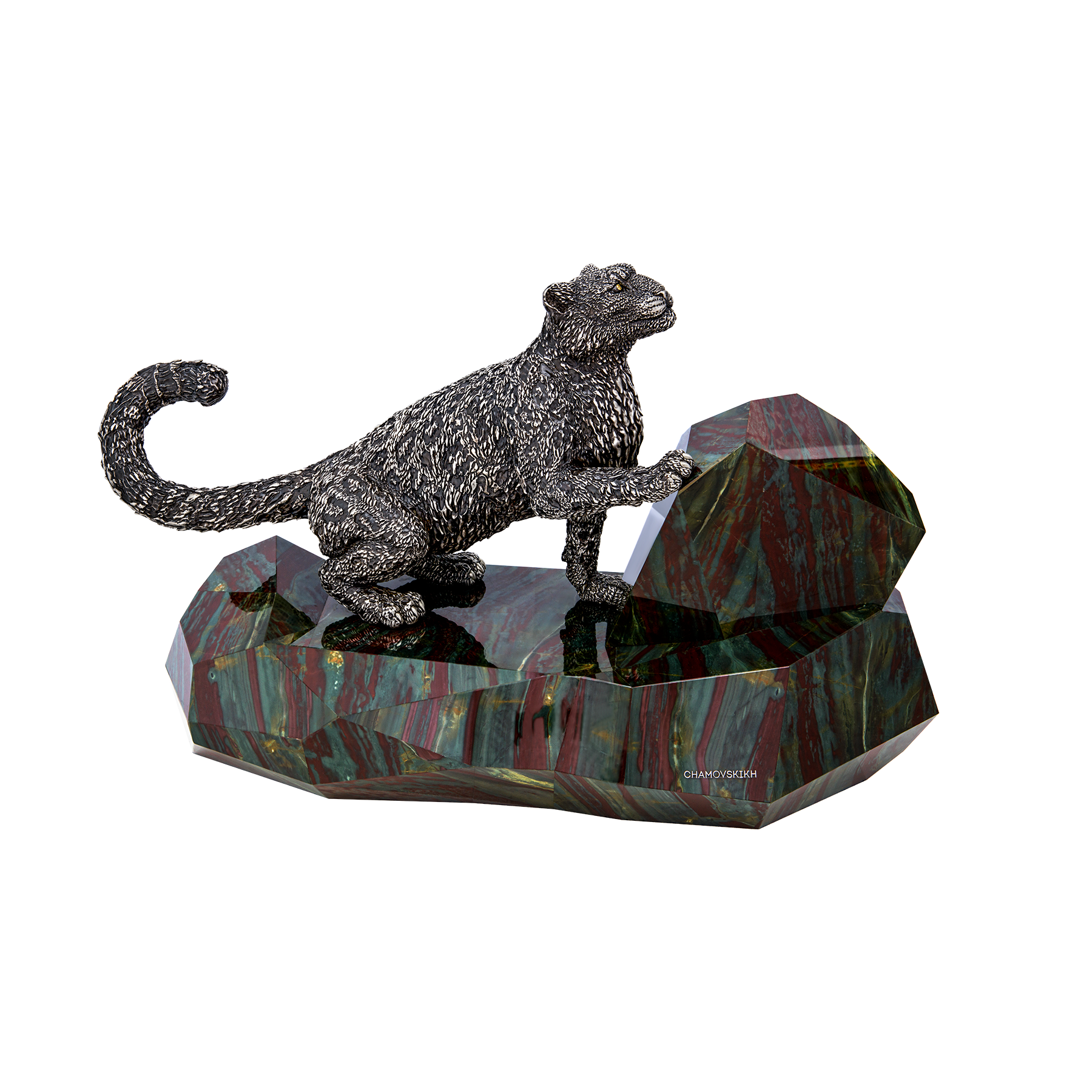 Настольная скульптура «Ирбис»