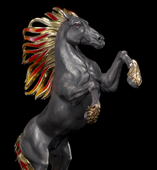 Настольная скульптура «Огнегривый конь»